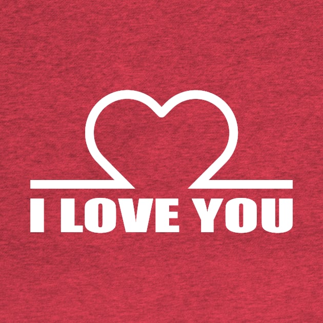 Beautiful I Love You Design by JevLavigne